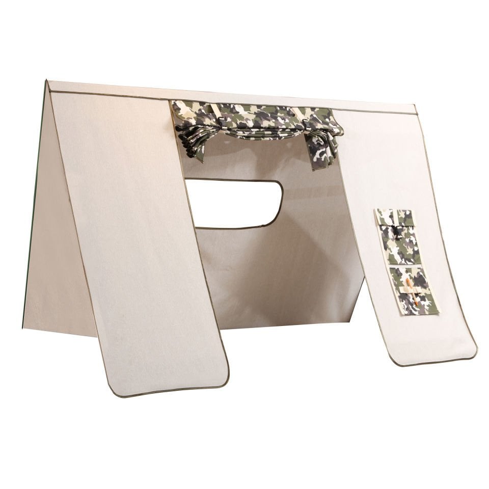 My House Kamp Çadır (Bej - Kamuflaj) Montessori