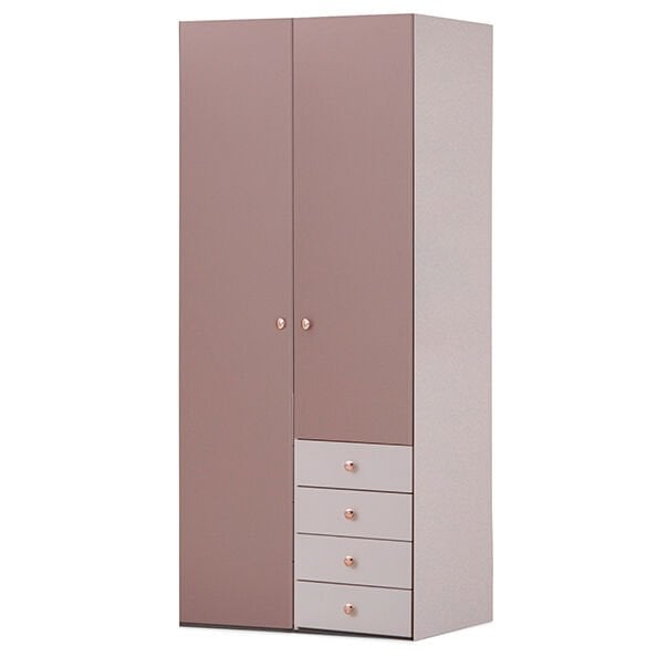 Puzzle Rose 2 Kapılı Dolap 206