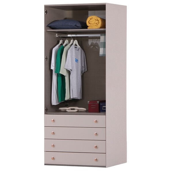 Puzzle Rose 2 Kapılı Dolap 207