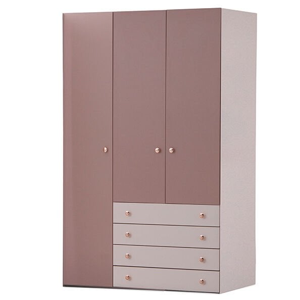 Puzzle Rose 3 Kapılı Dolap 307