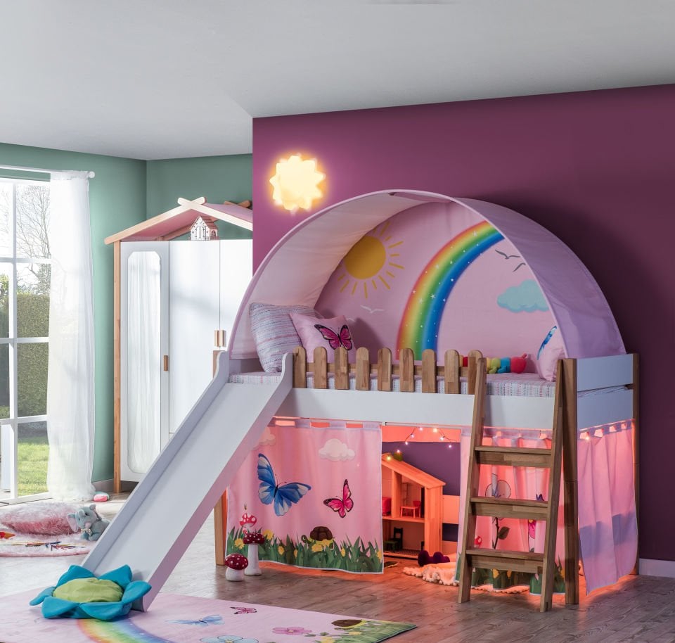 My House Yay Çadır ve Perde (Pembe)