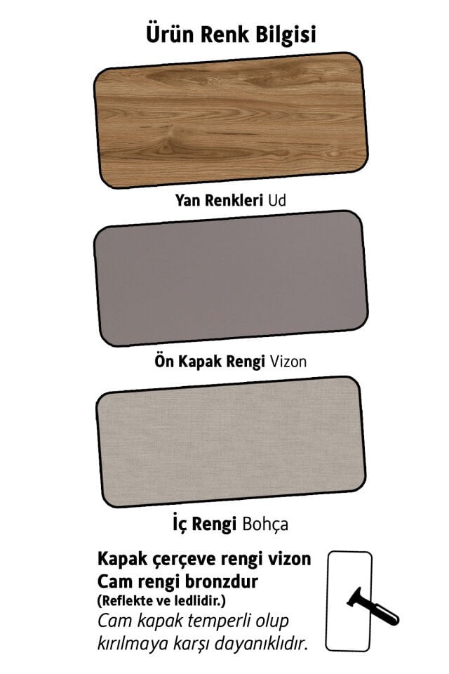 Puzzle Atlas 3 Kapılı Dolap 303