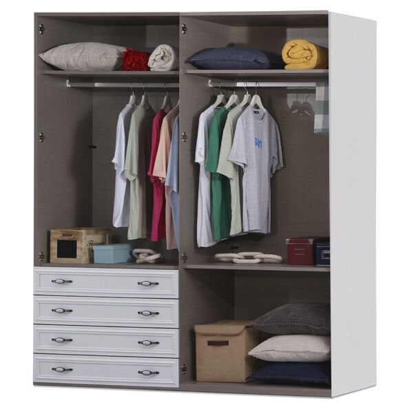 Puzzle Helen 4 Kapılı Dolap 406