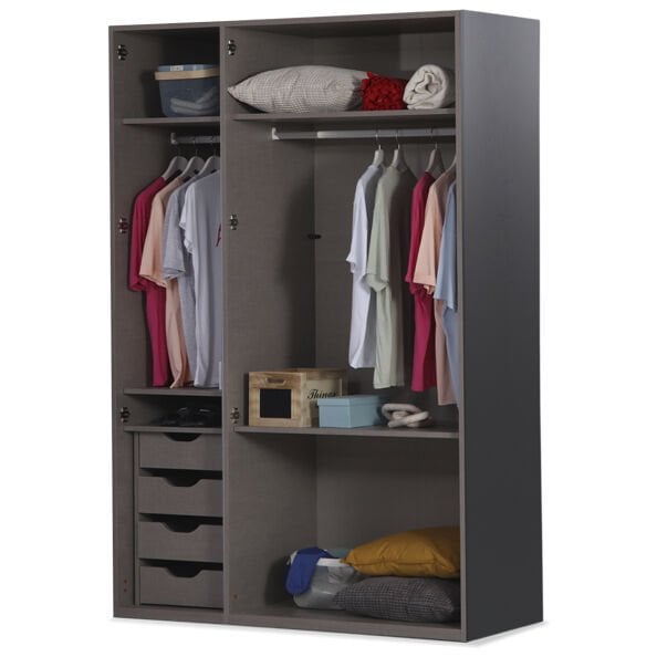 Puzzle Loft 3 Kapılı Dolap 303 + 1K İç Çekmece