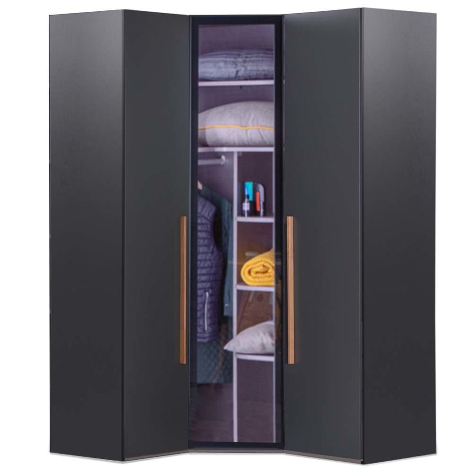 ピルロ Puzzle Loft 3 Kapılı Köşe Dolap 803 | Benimodam