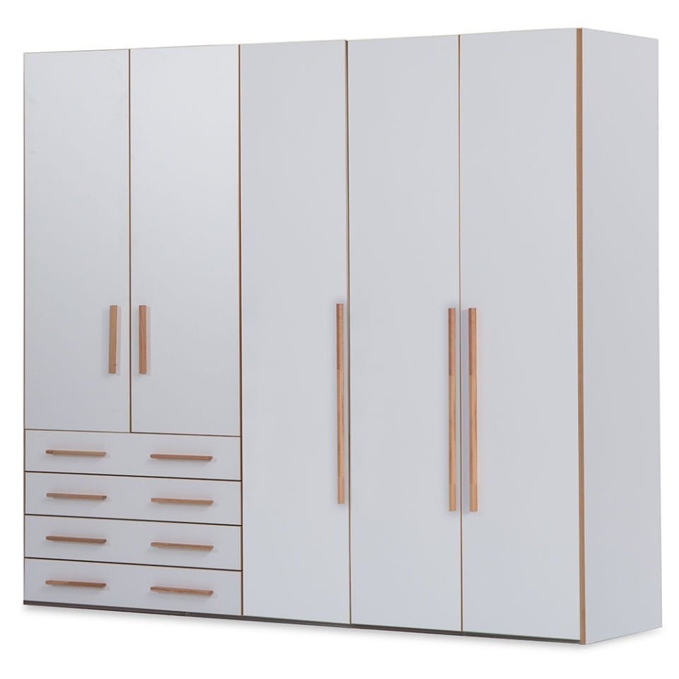 Puzzle Retro 5 Kapılı Dolap 513