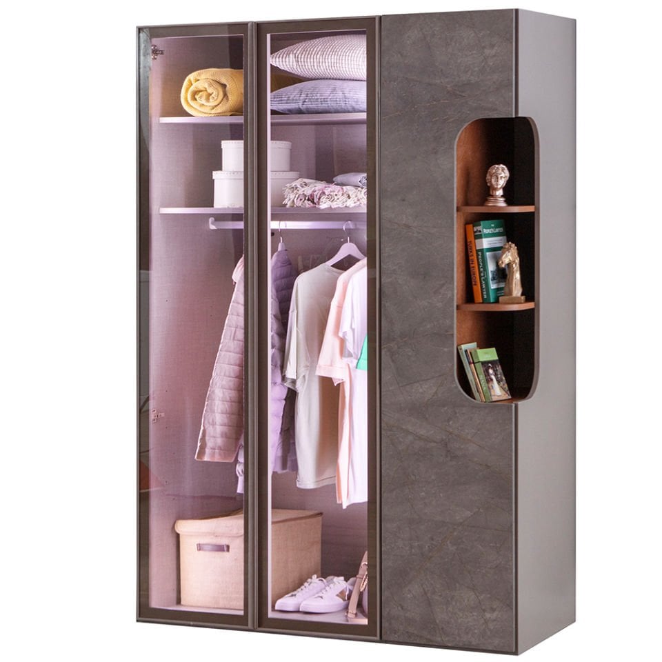 Puzzle Ares 2 Kapılı Dolap 205 + Sağ Blok