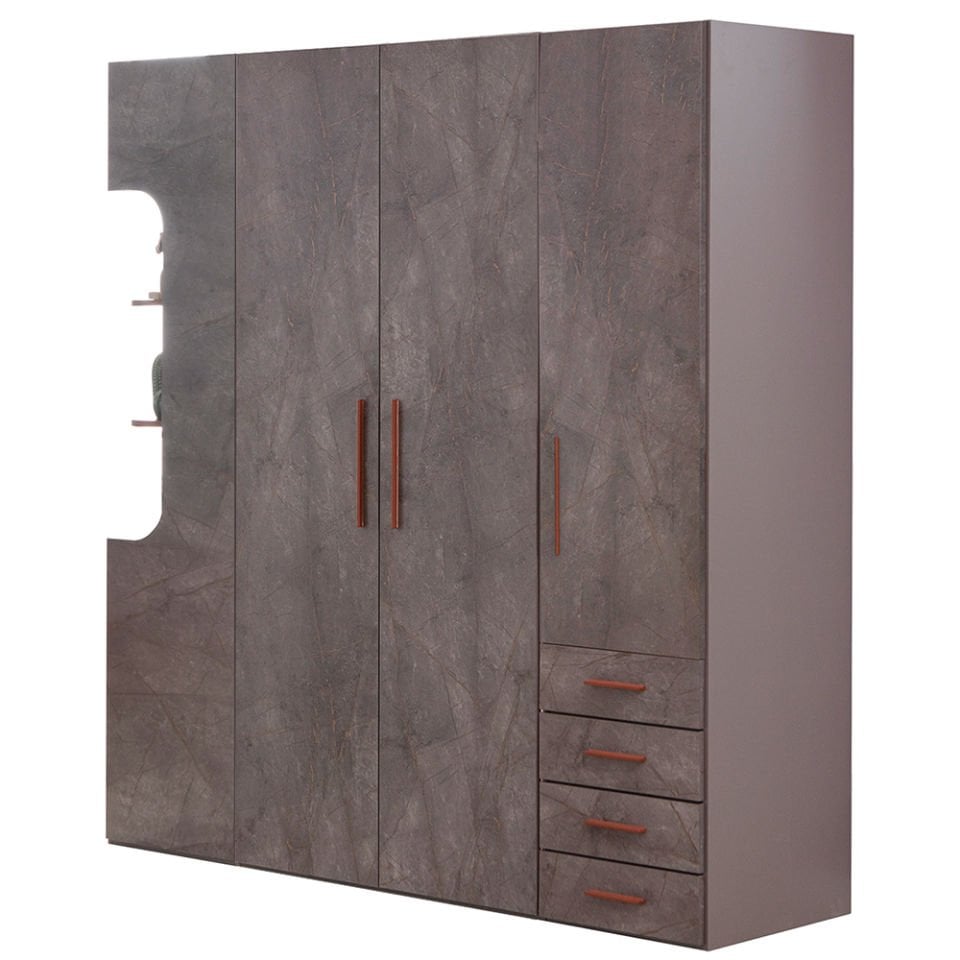 Puzzle Ares 3 Kapılı Dolap 306 + Sol Blok