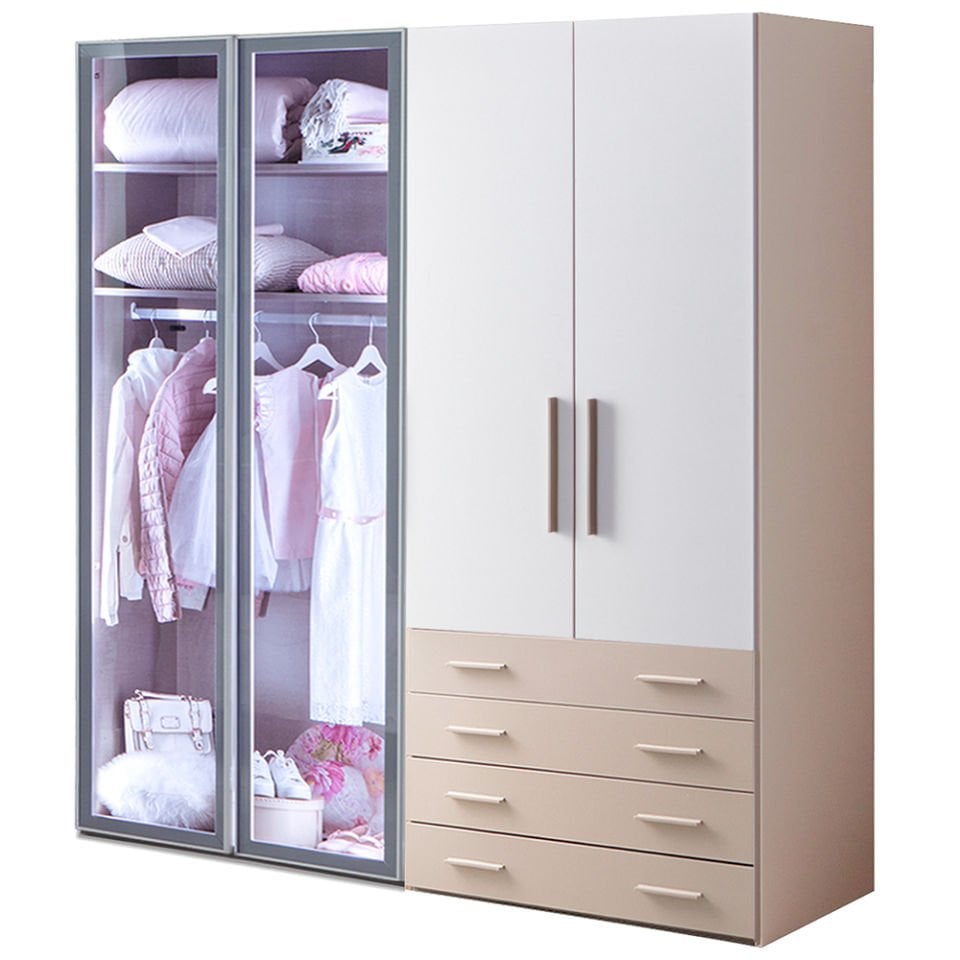 Puzzle Torino 4 Kapılı Dolap 408