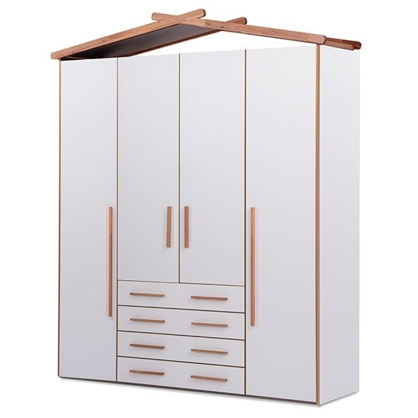 Puzzle My House 4 Kapılı Dolap 438