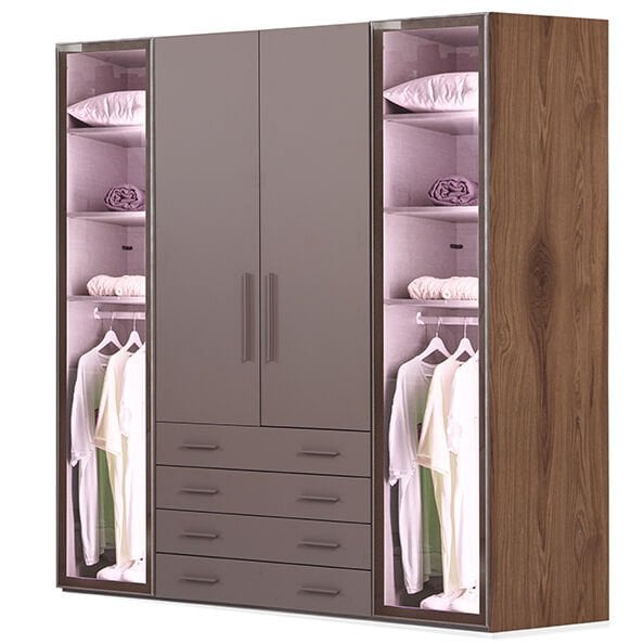 Puzzle Atlas 4 Kapılı Dolap 441