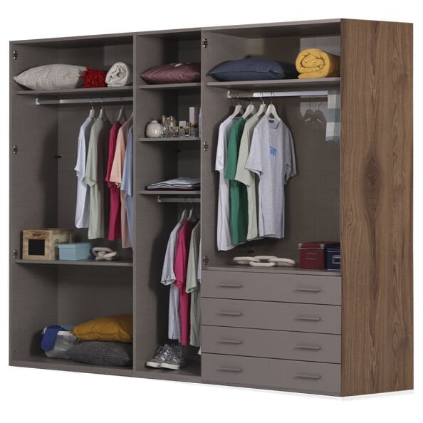 Puzzle Atlas 5 Kapılı Dolap 513