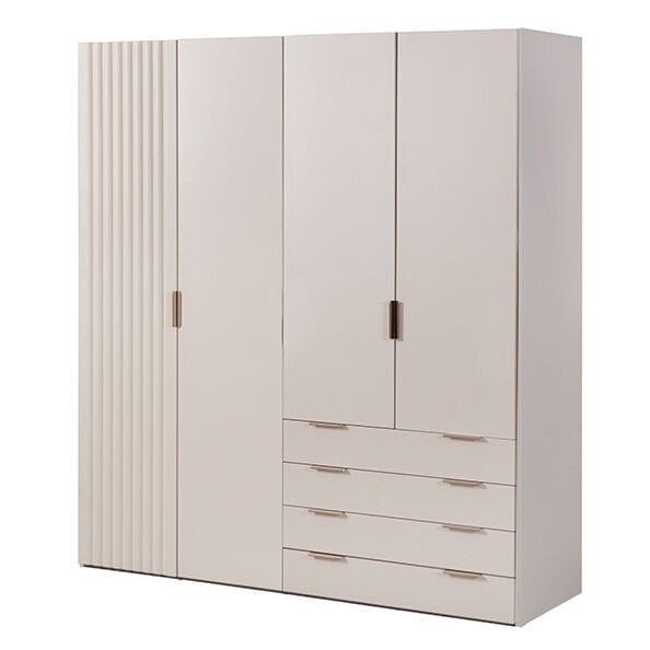 Puzzle Pera 4 Kapılı Dolap 406