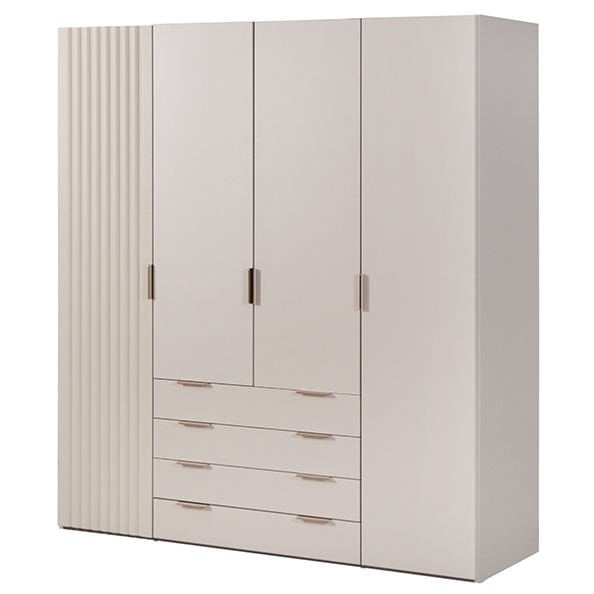 Puzzle Pera 4 Kapılı Dolap 438