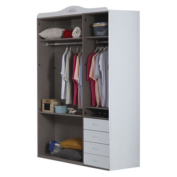 Puzzle Isabella 3 Kapılı Dolap 308