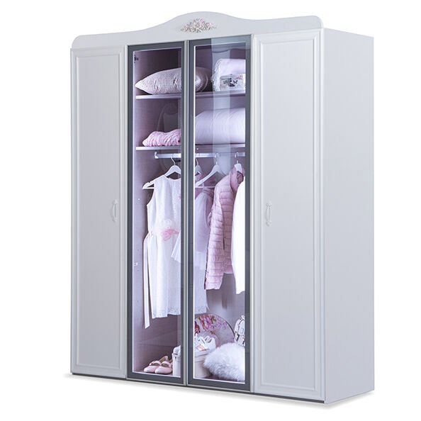 Puzzle Isabella 4 Kapılı Dolap 434 | Benimodam