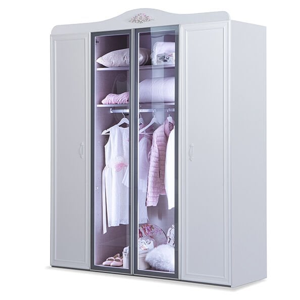 Puzzle Isabella 4 Kapılı Dolap 434