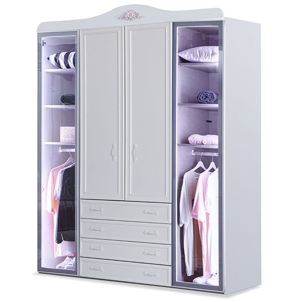 Puzzle Isabella 4 Kapılı Dolap 441