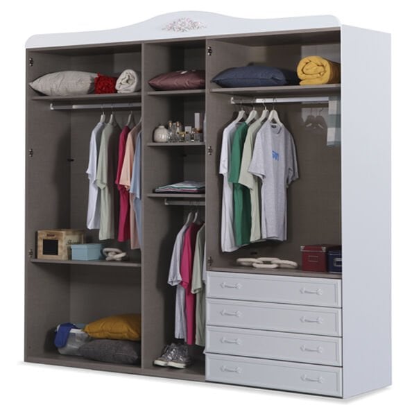 Puzzle Isabella 5 Kapılı Dolap 513