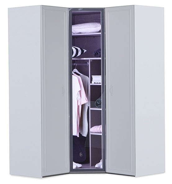 Puzzle Isabella 3 Kapılı Köşe Dolap 803