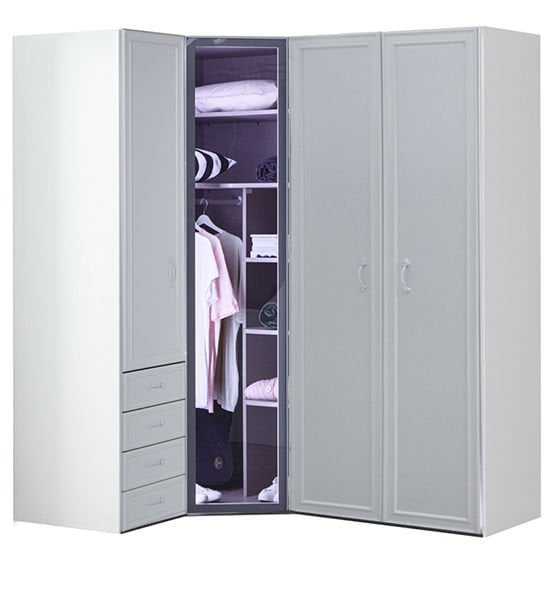 Puzzle Isabella 4 Kapılı Köşe Dolap 842