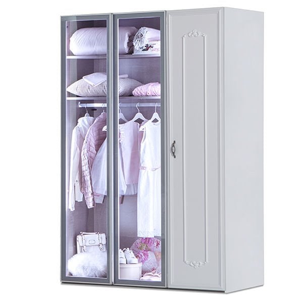 Puzzle Helen 3 Kapılı Dolap 304