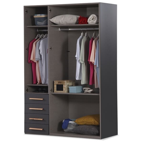 Puzzle Loft 3 Kapılı Dolap 306