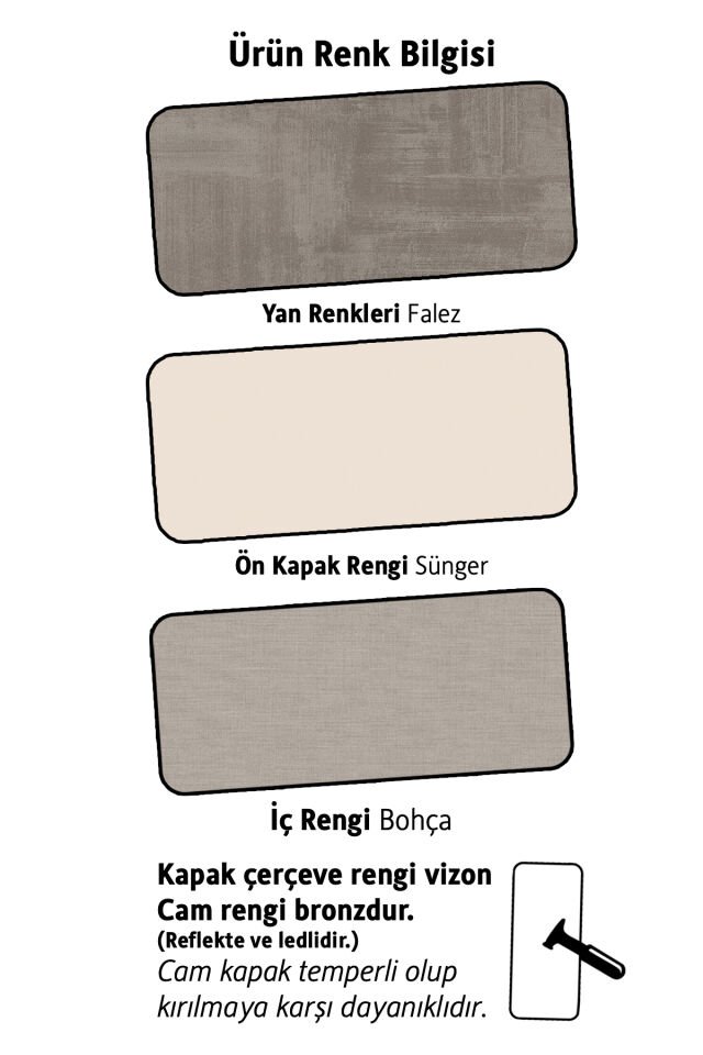 Puzzle Aura 4 Kapılı Dolap 404