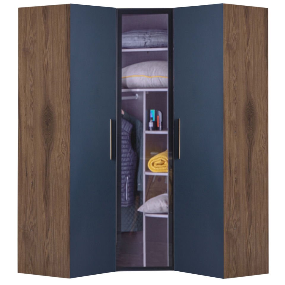 Puzzle Orion 3 Kapılı Köşe Dolap 803