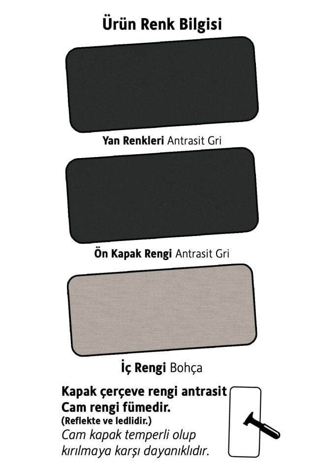 Puzzle Loft 3 Kapılı Dolap 304