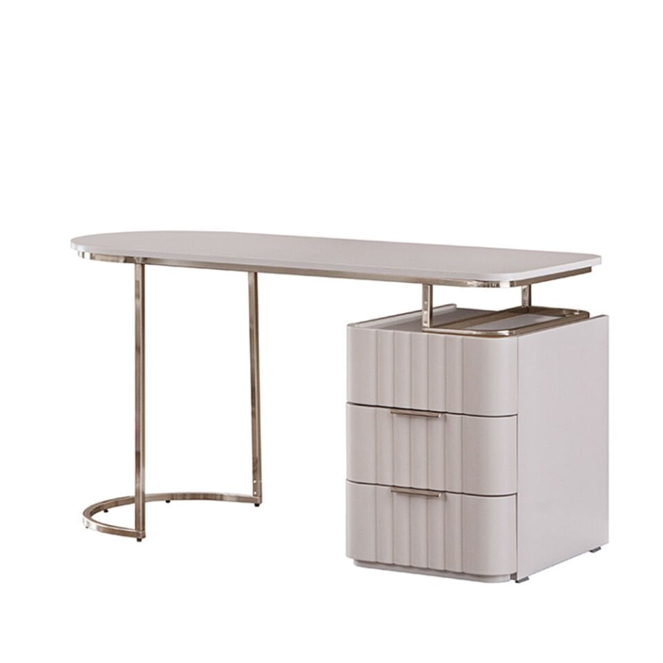Pera Çalışma Masası (Vizon-Bej)
