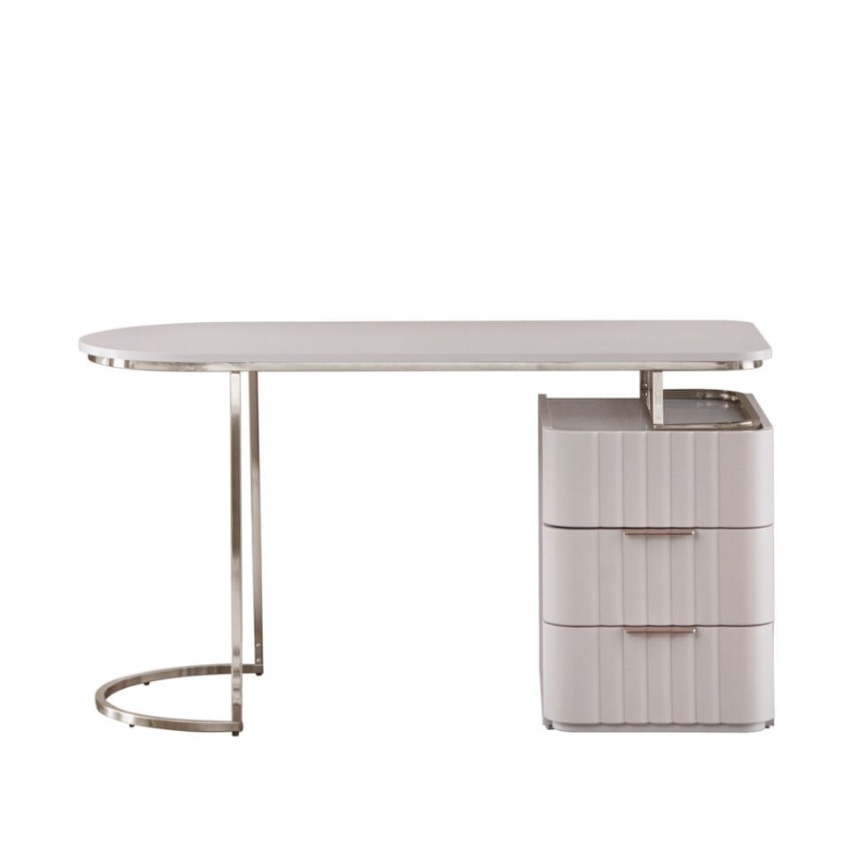 Pera Çalışma Masası (Vizon-Bej)