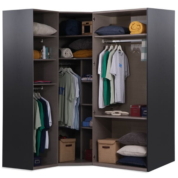 Puzzle Loft 4 Kapılı Köşe Dolap 833