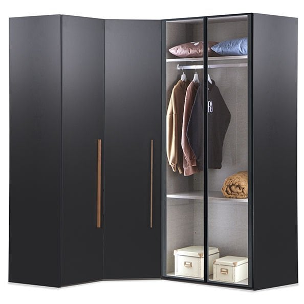 Puzzle Loft 4 Kapılı Köşe Dolap 833