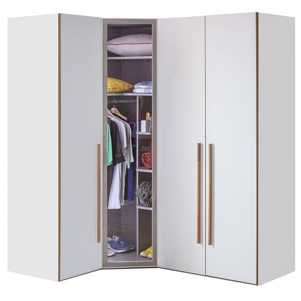 Puzzle My House 4 Kapılı Köşe Dolap 832