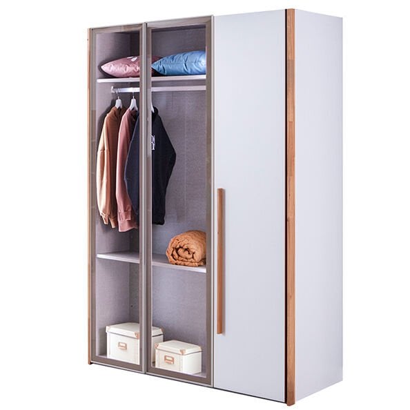 Puzzle Retro 3 Kapılı Dolap 304