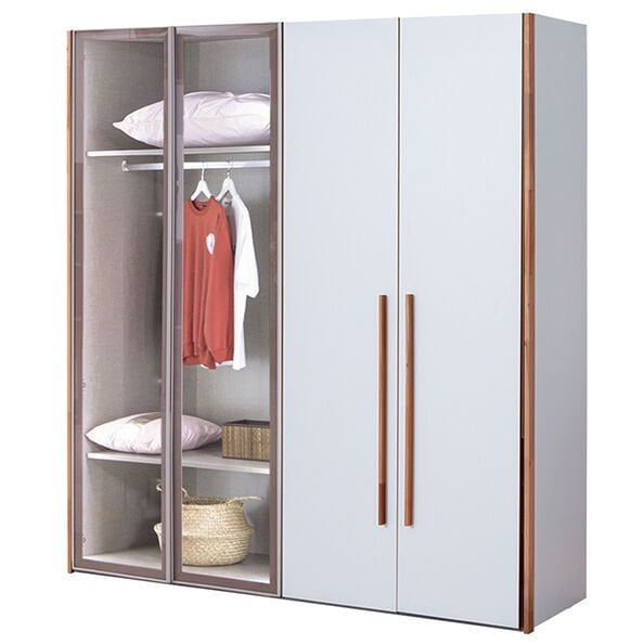 Puzzle Retro 4 Kapılı Dolap 404