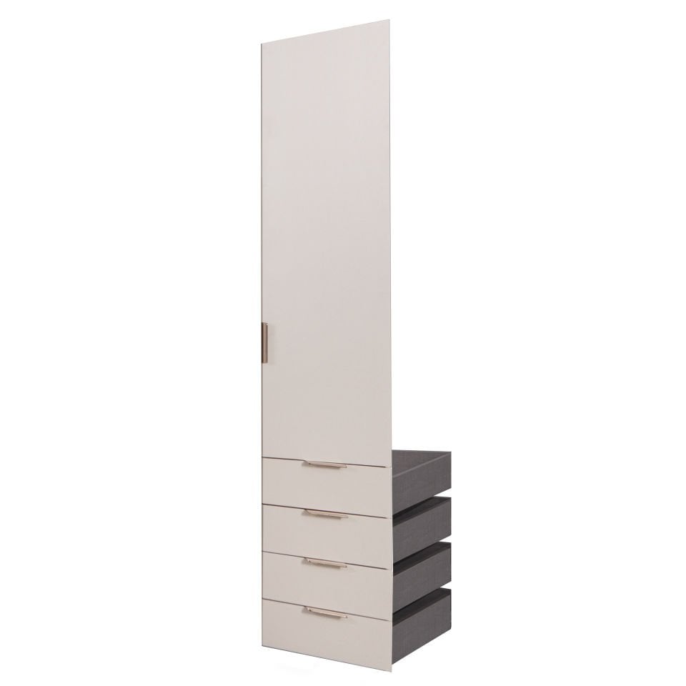 Puzzle 1 Kapak + Çekmeceleri (Vizon-Bej)
