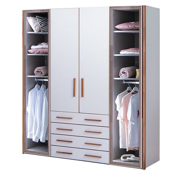 Puzzle Retro 4 Kapılı Dolap 441