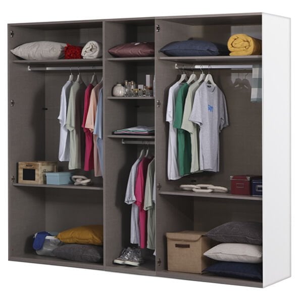 Puzzle Retro 5 Kapılı Dolap 504