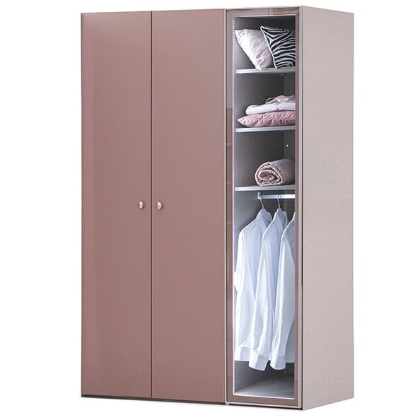 Puzzle Rose 3 Kapılı Dolap 303