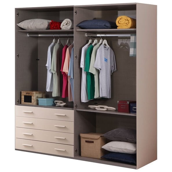 Puzzle Torino 4 Kapılı Dolap 406