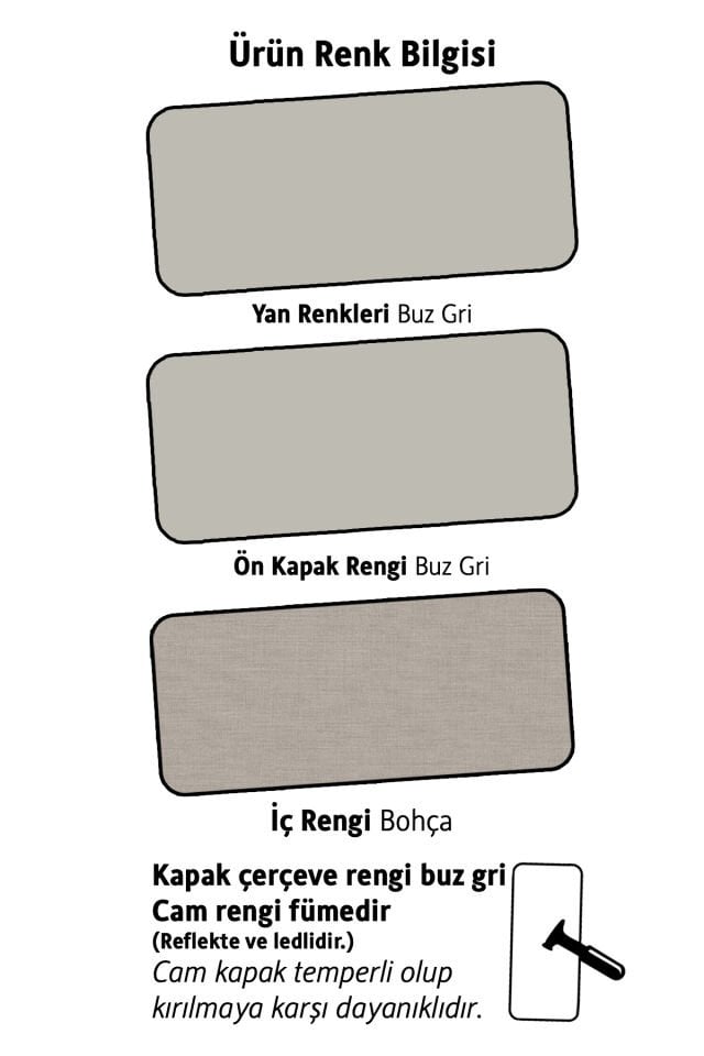 Puzzle Elegant 4 Kapılı Köşe Dolap 835 + 2K İç Çekmece