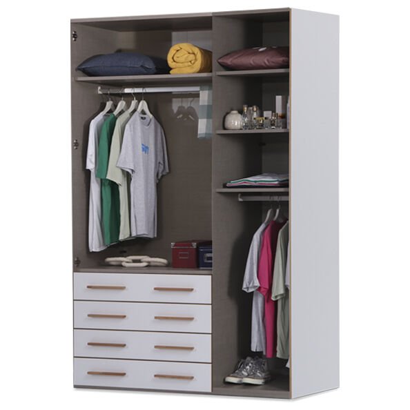 Puzzle Retro 3 Kapılı Dolap 307