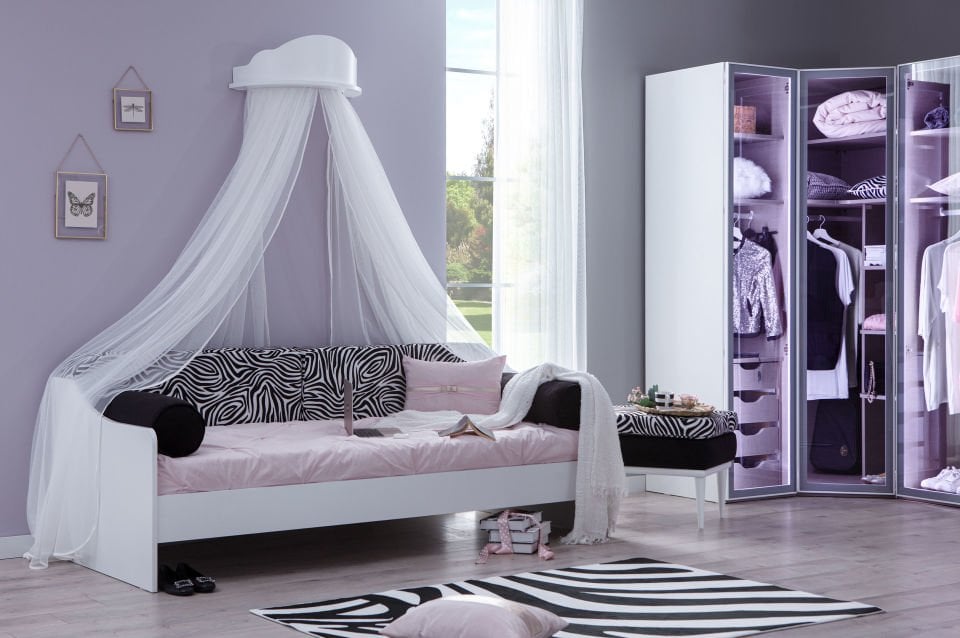 T.Ü. Day Bed 90 x 200 (Siyah) Montessori