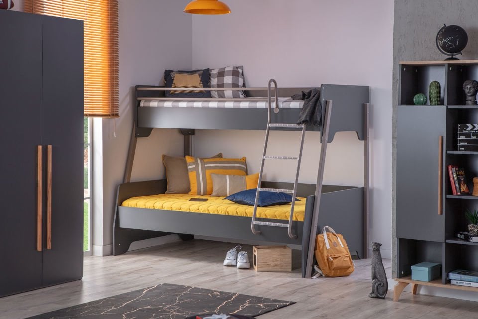 T.Ü. Geniş Ranza (Antrasit Gri)